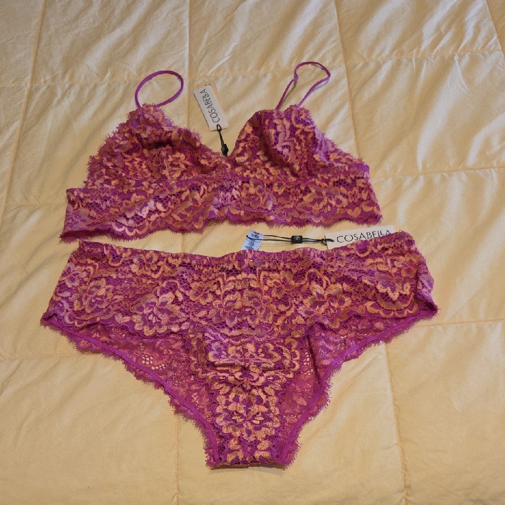 Cosabella Pret-a-Porter Bralette and Hot Pant